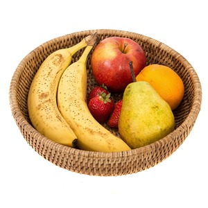 Rotin Tout Bol Décoration de présentation de repas Vaisselle Produit de gros durable écologique au Vietnam - Product Image 1