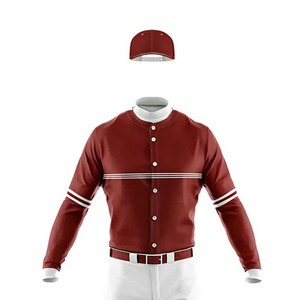 Conjuntos de uniformes de béisbol de nueva llegada de fabricante alto transpirable ligero de alta calidad personalizable último diseño para - Product Image 2