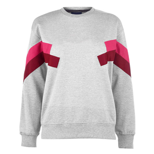 Sudadera Cómoda para Mujer, Estampada, Forrada de Felpa, 100% Algodón, Ligera, Cuello Redondo, Invierno, Servicio OEM, Superventas - Product Image 1