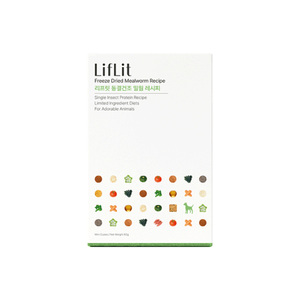 [LifLit] อาหารสัตว์เลี้ยงแบบฟรีซดรายจากแมลง สำหรับสุนัขและแมว สูตรโปรตีนสูง โปรตีนจากเนื้อสัตว์เดียว วัตถุดิบจำกัด ช่วยเสริมภูมิคุ้มกัน บำรุงร่างกาย - Product Image 1