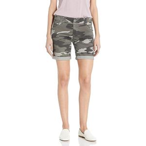 New Summer Fashion Wholesale Ladies <b>Short</b> Pants Customised Denim Flap Pocket Straight Leg <b>Women's</b> <b>Cargo</b> <b>Shorts</b> - Product Image 1