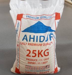 AHIDJE Sal Marina Natural Refinada con Yodo, Grado Alimenticio, en Bolsas a Granel y en Sobres, 25 kg - Product Image 3