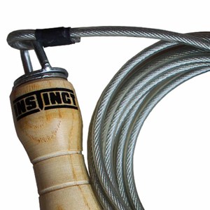 Cuerda de Saltar Ajustable de Calidad Premium, Portátil, con Logotipo Personalizado, Mango de Madera, Cuerda de Saltar Profesional de Cuero Duradero - Product Image 5