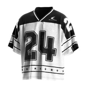 Maillots de football américain personnalisés uniformes vêtements de sport d'équipe en gros impression personnalisée usine Sialkot Pakistan - Product Image 1