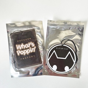 Désodorisant de <span class=keywords><strong>voiture</strong></span> en papier coton découpé sur mesure, parfumé aux senteurs variées, de luxe et longue durée, avec logo personnalisé, vente en gros - Product Image 2