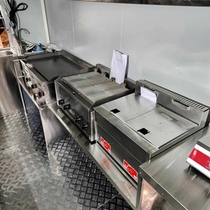מחיר סיטונאי מזון נייד משאיות למכירה צרפת חדש מזון מזון מהיר משאית עגלת מזון חדש - Product Image 3