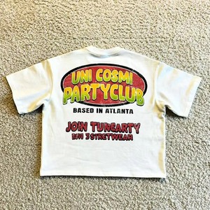 เสื้อยืดคอกลมผ้าเกล็ดปลาเทอร์รี่สำหรับผู้ชายผ้าฝ้าย100% 260กรัมเฮฟวี่เวตแบบปรับแต่งได้ - Product Image 4