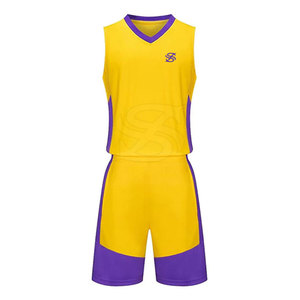 ชุดกีฬาบาสเก็ตบอลสำหรับผู้ชายเครื่องแบบบาสเก็ตบอลชุดบาสเก็ตบอลผลิตตามสั่ง - Product Image 1