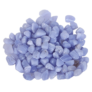 Bleu dentelle Agate puces perles de pierres précieuses naturelles pour la fabrication de bijoux artisanat de guérison décor à la maison en vrac en gros - Product Image 1