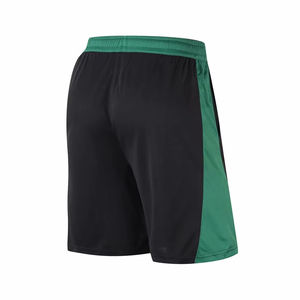 Custom <b>Men's</b> Black and <b>Green</b> Sports <b>Shorts</b> with Pocket Drawstring Printed Techniques Breathable Mesh Gym Training <b>Shorts</b> - Product Image 3