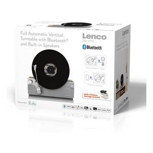 Tocadiscos de Madera y Plata Serie LS LSA 071 Compatible con Accesorios para Instrumentos Musicales Lenco Serie LS - Product Image 2