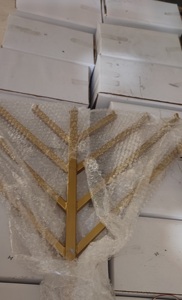 ชานุคก้าเมโนรา/เมโนรา/เมโนรา ฮานุคก้าเมโนราเชิงเทียนเมโนราห์อิสราเอลเมโนราแก้ว โปร่งใสเมโนราห์ เมโนราห์ที่ชัดเจน - Product Image 4