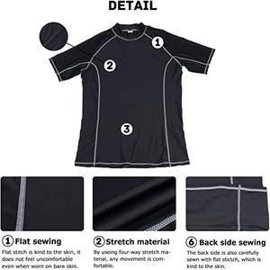 Camiseta de Manga Corta Unisex con Diseño Personalizado, Transpirable, Compresiva, Sublimada, para MMA - Product Image 2