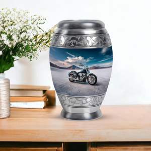 Urnes pour cendres humaines pour moto, urne funéraire pour cendres masculines, urnes de crémation pour cendres d'hommes et de femmes - Product Image 3