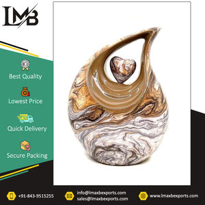 Amplia colección de diseño elegante, acabado personalizado, cenizas funerarias, urnas de cremación en forma de lágrima de aluminio para cenizas a precio con descuento - Product Image 5