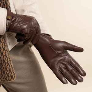 Gants en cuir de mode pour hommes Gants d'extérieur chauds pour écran tactile Gants de sécurité fantaisie de conduite à prix de gros - Product Image 3