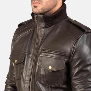 Nouvelle veste en cuir véritable pour homme, automne-hiver 2026, haute qualité, style motard, livraison DDP - Product Image 6