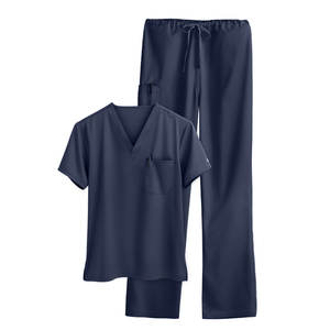 ชุดทำงานคอวีสำหรับทุกเพศเครื่องแบบสครับโรงพยาบาลสำหรับแพทย์ชายและเจ้าหน้าที่ทางการแพทย์สวมใส่สบาย2025 - Product Image 1