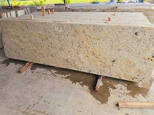 Dalle de carrelage en granit doré colonial de qualité supérieure pour salle à manger extérieure moderne Surface antique sablée polie pour - Product Image 2