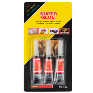 Juego de 3 Pegamentos Líquidos Superfuertes SUPER GLUE para Uso Versátil - Product Image 3