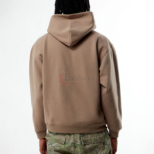 เสื้อสเวตเตอร์แบบสวมหัวแขนยาวผ้าวูลทรงหลวมโอเวอร์ไซส์ออกแบบโลโก้ได้ตามต้องการ - Product Image 2