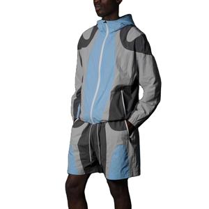 Ensemble court coupe-vent deux pièces en nylon zippé de qualité supérieure, respirant et décontracté, pour homme BY BS 2026 - Product Image 4