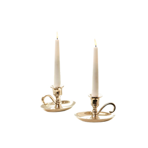 Soporte de vela de diseño único a la moda, personalizado, de latón - Product Image 4