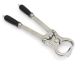 Instruments vétérinaires réutilisables en acier inoxydable, émasculateur, castrateur sans saignement, Burdizzo, taille personnalisée, TARIQ MFG 1 - Product Image 4