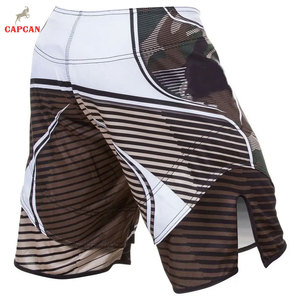 Shorts MMA confortables à porter avec un intérieur doux, design flexible de qualité supérieure, léger, écologique, logo frontal personnalisable - Product Image 2