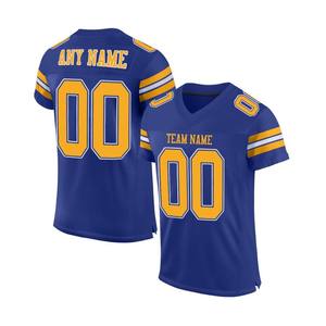 Fabricante de Camisetas de Fútbol Personalizadas con Impresión de Diseño a Color, Transpirables, Tallas Grandes, Manga Corta - Product Image 1