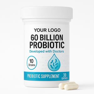 गर्म थोक और ओएम, आटम आहार पूरक आंतों के पाचन को सभी प्राकृतिक प्रीबायोटिक्स 60 बिलियन प्रोबायोटिक कैप्सूल - Product Image 1