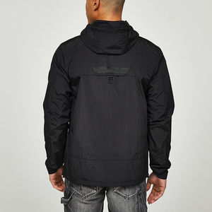 Chándal cortavientos para hombre a prueba de agua en blanco para exteriores, logotipo personalizado, ropa deportiva, lo mejor para chaquetas cortavientos para correr para hombre - Product Image 2