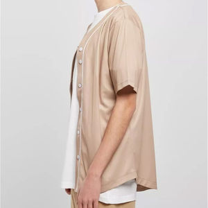 เสื้อเครื่องแบบเบสบอลขายดีที่สุดเสื้อซอฟต์บอลเบสบอลพิมพ์ชื่อและโลโก้ตามสั่งระบายอากาศได้ดี - Product Image 6