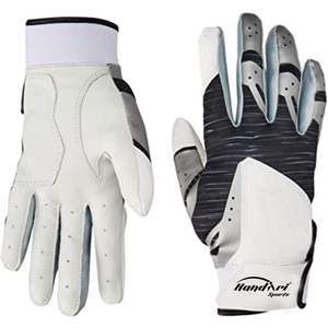 ถุงมือเบสบอลสำหรับมืออาชีพอุปกรณ์ป้องกันมือทำจากหนัง kip - Product Image 6