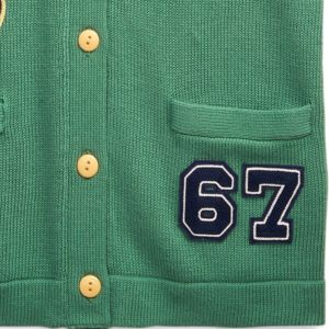 Nuevo suéter de punto con cuello en V de diseño personalizado Unisex, ropa universitaria griega bordada, frente de estilo informal de invierno - Product Image 3