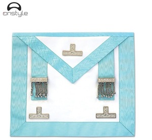 ผ้ากันเปื้อนลายอิฐปักด้วยมือสำหรับแกรนด์ลอดจ์ต้นแบบ - Product Image 4