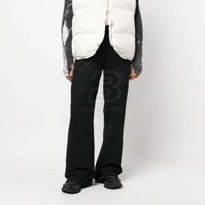 Pantalón de chándal acampanado de poliéster y algodón de alta calidad para hombre de último estilo 2025, ropa de calle informal con patrón recto - Product Image 2