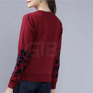 Sweat-shirts décontractés en tricot surdimensionnés pour femmes à manches longues pour l'automne - Product Image 4