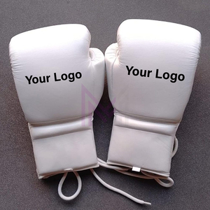 Hot Selling Handmade Genuine Cowhide Leather Custom Professional Boxing <b>Gloves</b> Hand <b>Grips</b> Breathable Lightweight Laced Wrist - Product Image 5