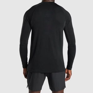 Nueva Camiseta de manga larga ajustada para hombre, camiseta personalizada ligera para hombre para gimnasio y ejercicio, ropa de verano - Product Image 2