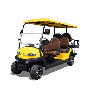 ZYCAR Brand New 6 Person Electric 4 Wheel Golf Car For Sale 6 Seaters Electric Cart Golf