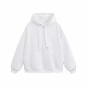 Wholesale Custom 100% Cotton Blank <b>Thick</b> <b>Fleece</b> Heavy Weight Oversized Custom Print Logo Hoodies For <b>Mens</b> - Product Image 3