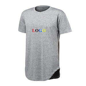 ロングライン<span class=keywords><strong>T</strong></span>シャツデザイン男性用カスタム男性格安公式フラワープリント - Product Image 2