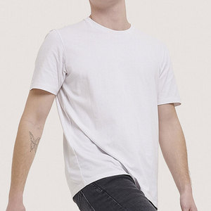 New Style Luxury Quality 100%Cotton Regular Fit Solid Color Blank <b>Tshirt</b> for Men - Product Image 2