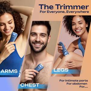 Tondeuse Électrique Rechargeable USB pour Hommes, Sûre pour la Peau avec Guides Ajustables, Étanche (IPX7) pour le Corps et la Zone Intime - Product Image 5