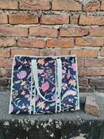 Sac fourre-tout à bandoulière en coton 100% imprimé floral matelassé fait main indien, écologique, durable, pour usage quotidien, mode hiver, deux anses