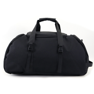 Bolsa de gimnasio de lona de viaje con logotipo personalizado unisex, patrón geométrico, entrenamiento deportivo, Fútbol para hombres y mujeres - Product Image 3