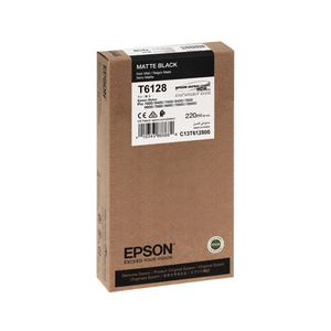 For Epson T6128 Matte Black for <b>Ink</b> Cartridge Compatible and <b>Refillable</b> MBK & LC Colored - Product Image 1
