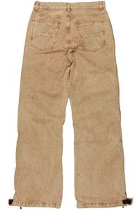 Fournisseur de jeans Jeans baggy en denim délavé personnalisé Vintage Multi-poches Pantalons cargo surdimensionnés empilés - Product Image 3