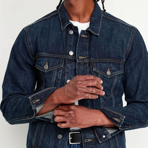 Ropa de calle de alta calidad, chaqueta vaquera para hombre, ropa para hombre, la mejor llegada, chaqueta de invierno vaquera de algodón 100% hecha a medida - Product Image 2